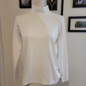 L.L. Bean mock turtleneck shirt medium